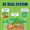 Ziploc Sandwich and Snack Bags, Easy Open and Close, Plastic