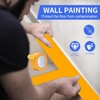 8 Rolls Premium Painters Tape, yellow Tape(1.2 Inch X 13
