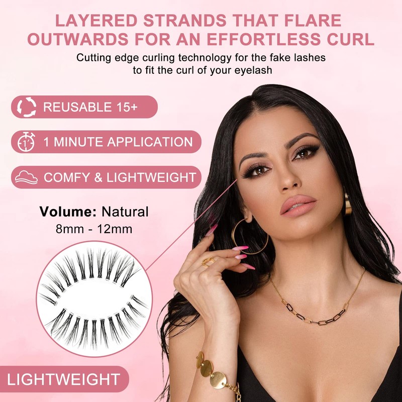 Dorisue Manga lashes Almond eyelashes style natural design false eyelashes