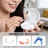 Annhua Perforated Denture Storage Box Dental Orthodontic Retainer Box Mouth