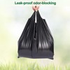 Adult Diaper Disposal Bags, Extra Thick, Black, Small 100 Count