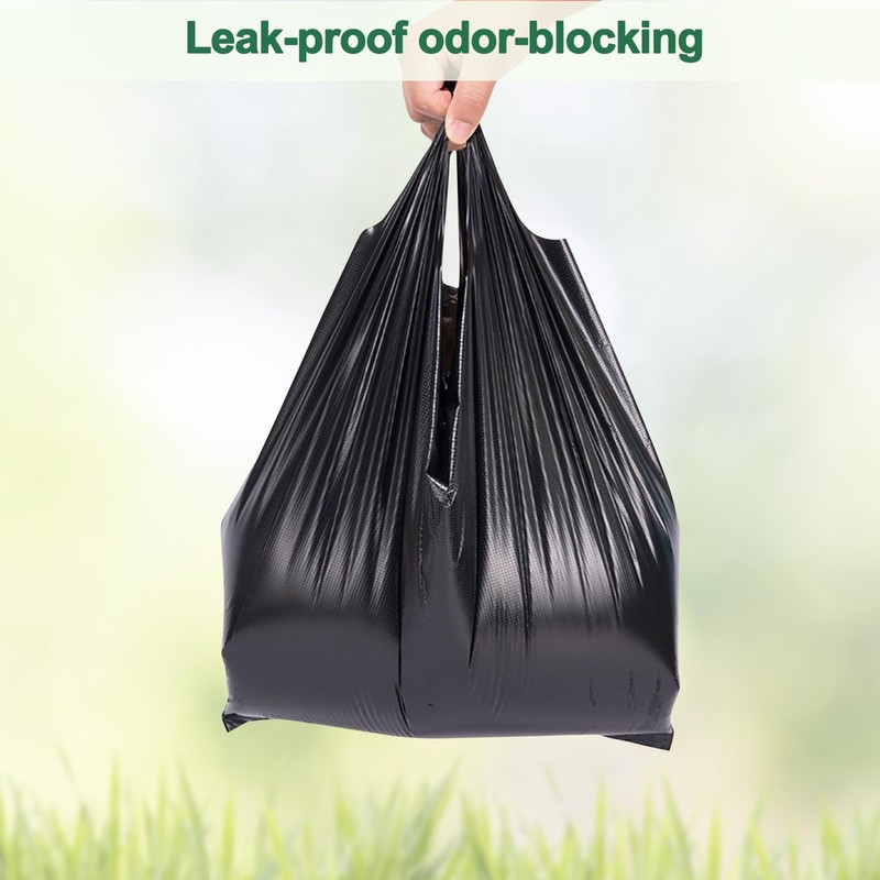 Adult Diaper Disposal Bags, Extra Thick, Black, Small 100 Count