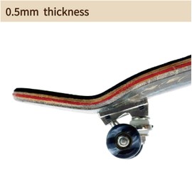 RACOFSB 0.5mm Thickness Fingerboard Foam Grip Tape 12 Pcs, Finger Skateboard Griptape 40mmX110mm (12)