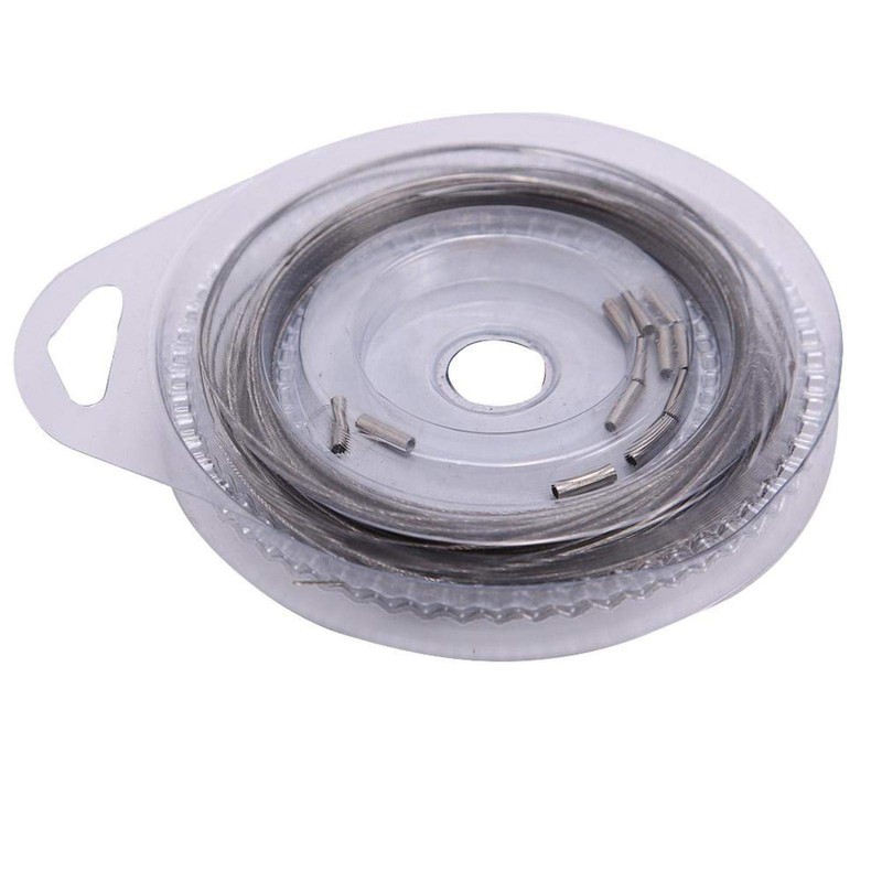 Fishing Steel Wire 10m 7 Strands Nylon Coated Stainless Steel