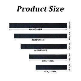 Pack of 5 Car Boot Orgagnizer Velcro Straps (40.50, 60, 70, 80 cm) Car Organiser, Car Velcro Strips, Velcro Straps for Attaching Items in the Car