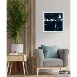 White 12-Inch Vinyl Record Picture Frame for LP Album Covers – Wall & Tabletop Display for 12” Vinyl Sleeves | Album Art Holder