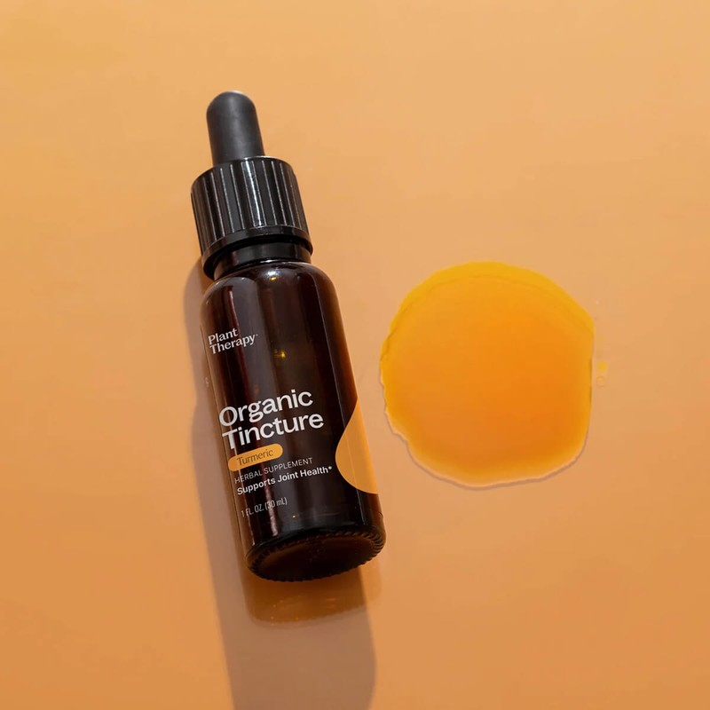 Plant Therapy Organic Herbal Tincture - Turmeric, 30ml