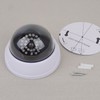 Dome Dummy Security Camera with Flashing LED Facility