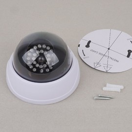 Dome Dummy Security Camera with Flashing LED Facility