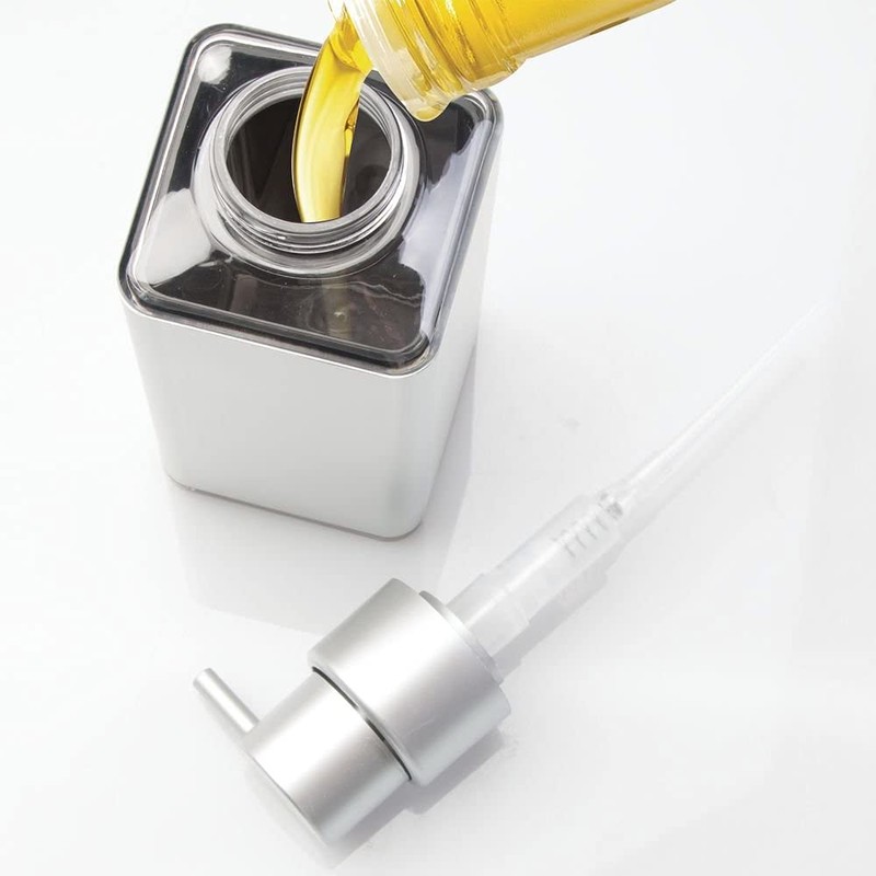 InterDesign Metro Ultra Rustproof Aluminum Soap Dispenser Pump for Kitchen