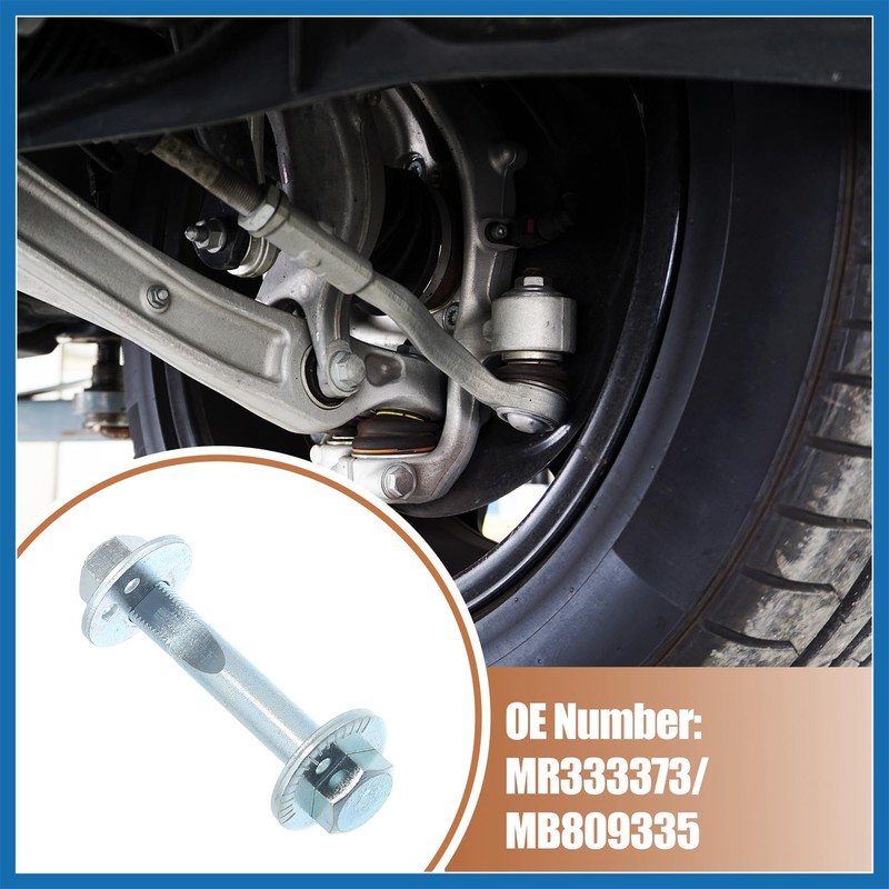 A ABSOPRO 2 Set Eccentric Alignment Camber Bolt for Mitsubishi
