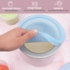 Silicone Lids for Cuisinart 1-1/2-Quart Freezer Bowl, 2 Pack Reusable