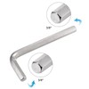 uxcell 3/8" Hex Key Wrench, L Shaped CR-V Repairing Tool