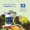 Citrato De Magnesio Con Omega 3 Naturagel 160 Caps Sabor