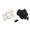 60pcs RC Car Barrier Black White RC Car Race Track