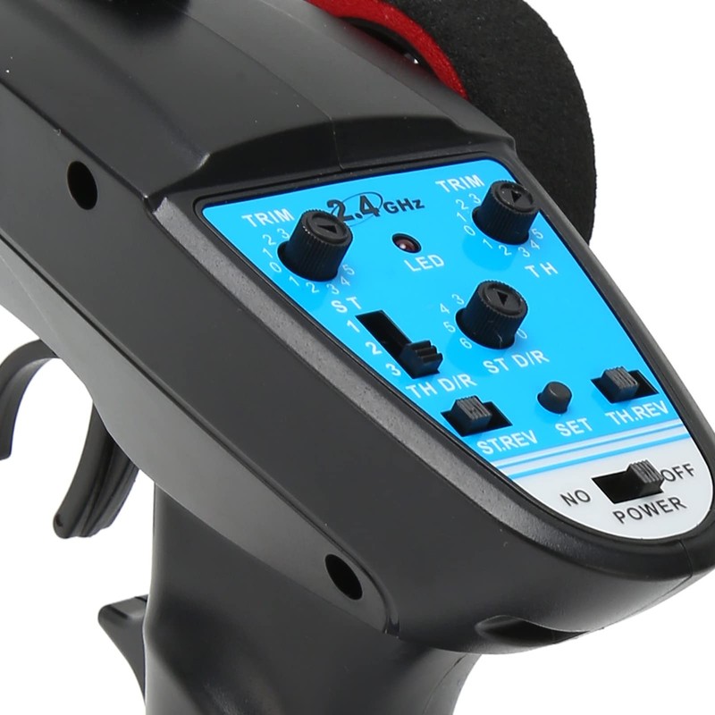 Dpofirs 2.4GHz Transmitter and Receiver RC 3 Channel Remote Control