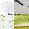 Tongnian 600 Pcs Hydroponic Sponges, Soil-Less Cultivation Planting Gardening Tool,