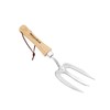 Berry&Bird Gardening Hand Fork, Stainless Steel Hand Weed Fork, Traditional
