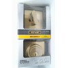 Defiant Deadbolt Single Cylinder Grade 3 Satin Brass Keyed 1007