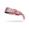 JUNK Brands Moksha Performance Tie Headband White