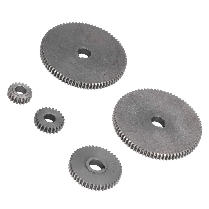 5Pcs Lathe Gear Metal Mini T80 T45 T25 T20 Accessory