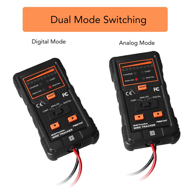 Multifunctional Line Finder Digital Analog Dual Mode Line Detector Electric