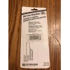 Hy-Ko Prod. DC-3 3-1/2" Black Die-Cast Aluminum Address Numbers