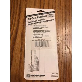 Hy-Ko Prod. DC-3 3-1/2" Black Die-Cast Aluminum Address Numbers