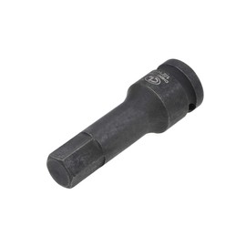 sourcing map Screwdriver 1/2 Inch Drive x H15 (15 mm) Impact Hex Bit Insert, Metric 3 Inch Length, Cr-Mo Steel