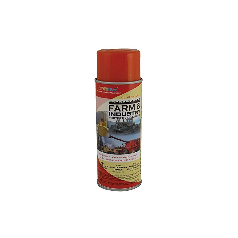 Seymour 16-210 Farm and Industry Enamel Spray Paint, Allis Chalmers