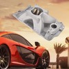 FGJQEFG Intake Manifold Single Plane Cast Satin Finish Aluminum Compatible