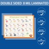 YIYEE 14 Laminating Nursery English Phonics Posters for Classrooms |