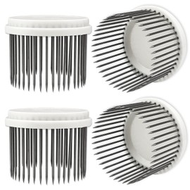 4Pcs Needle Style Queen Bee Cage Buckle Type Queen Bee Cage Stainless Steel Needle King Cage Beekeeping Equipment Bee Keeping Accessories