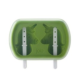 MSC International 16159 Joie Unicorn Ice Pop Mold, Non-Stick Silicone, Flexible and Reusable, Assorted Colors