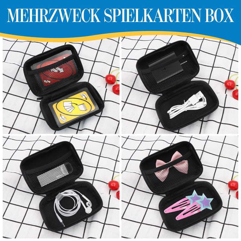 ZYNERY Pack of 5 Card Boxes, Playing Cards, Card Game,