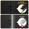 Weather Stripping Door Seal Strip - Soundproof Q-Shaped Foam for