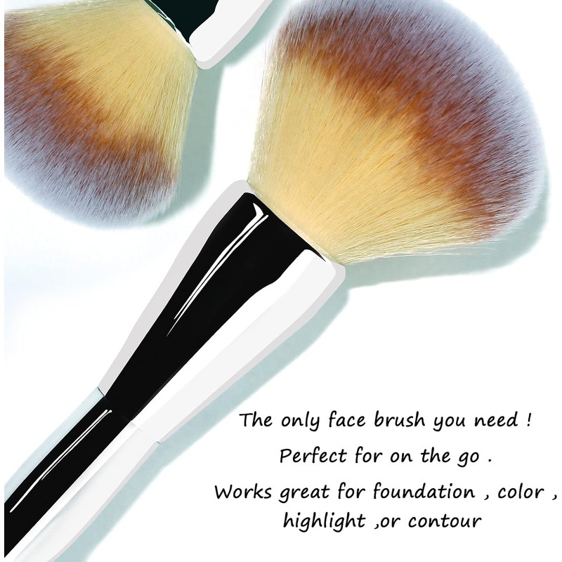 Foundation Brush Makeup Powder Brush Face Brush for Stippling Liquid