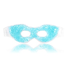 CatMoz Cooling Gel Eye Mask, Eye Rest, Eye Fatigue, Edema, Eye Healing, Hot and Cold Eye Mask, Reusable 5 Colors (Blue)