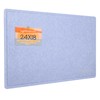 Bulletin Board, 24 x 18 inches Felt Board Decorative Pin