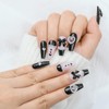 Sethaxy Handmade Nail Tip, Very Long, Mine-based False False Nails,