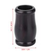 Dilwe Clarinet Barrel Ebony Black Tube 23 mm Inner Diameter