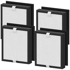 4 Packs Replacement Filter B Compatible with Idylis AC-2125, AC-2126, IAP-10-125, IAPC-40-140, IAP-10-150, IAP-10-050 Air Cleaner Purifier, Part # IAF-H-100B
