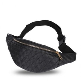 Hip bag daily bag travel storage black hands free stud 10ea