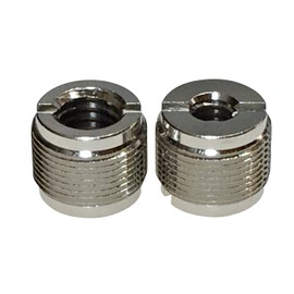 Tomoka #24 Microphone Conversion Screw, Convenient Reverse and Back to Front and Back to Fit Two Types of Screws, Stand Side Screws: AKG3/8", Camera 1/4", Holder Side 5/8" Sure Made in Japan