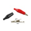 Alligator Clip [28mm x 35mm] (Red/Black) Set of 10 -