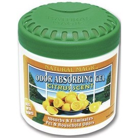 Gonzo Natural Magic Citrus Scent Odor Absorber 14 oz. Gel