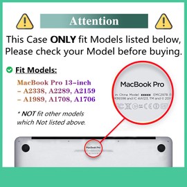 DTangLsm for MacBook Pro 13 inch Case 2024 2023-2016 M2 M1 A2338 A2289 A2251 A2159 A1989 A1706 Heavy Duty Plastic Hard Shell Rugged Protective Case with TPU Bumper Fold Kickstand+Keyboard Skin, Blue