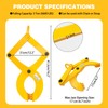 kuailebuy Pallet Puller,3T/6600 LBS Capacity Pallet Jack Puller,Heavy Duty Single
