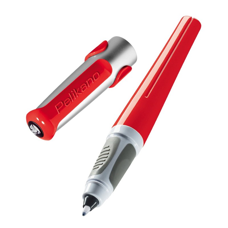 Pelikan Pelikano R480 972430 Rollerball Pen Red + 2 Cartridges