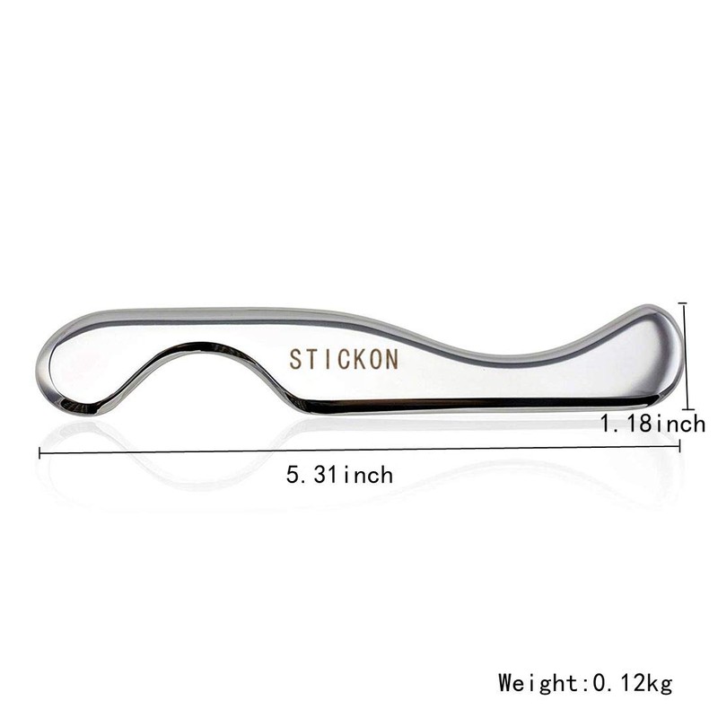 Tansozer Stainless Steel Gua Sha Massage Tools for Soft Tissue